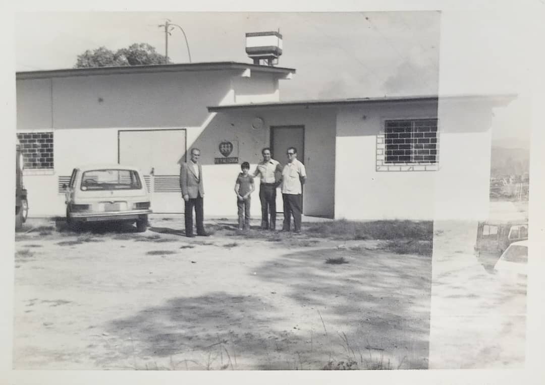 planta transmisora 1977 padre castiella y el tecnico